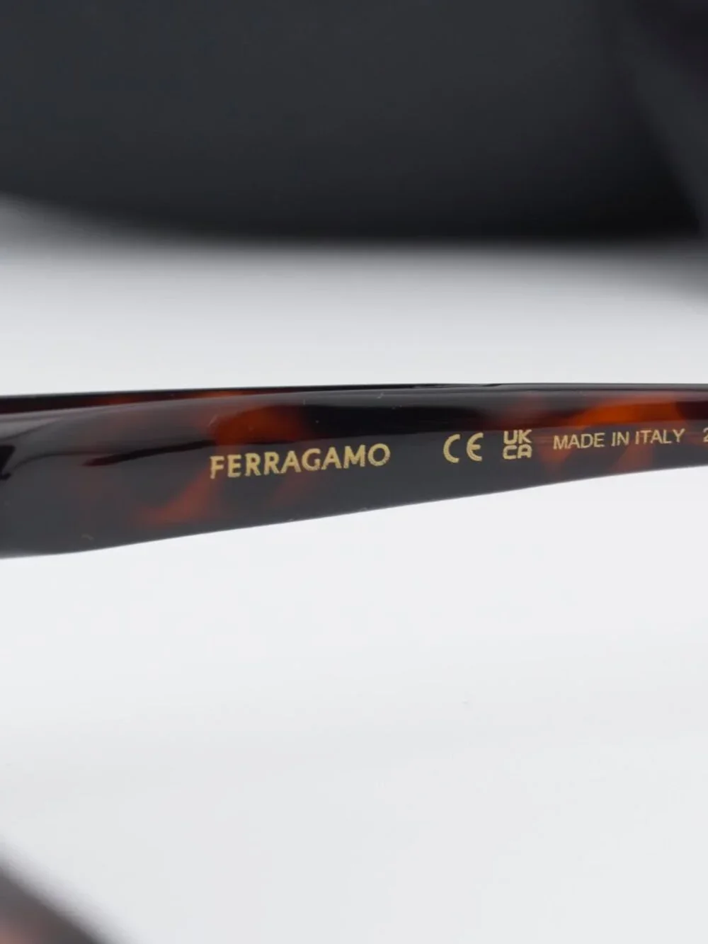 Salvatore Ferragamo SF1105S 240 Square Sunglasses - Havana / Smoke